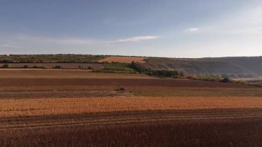 Moldova Cumhuriyeti 'ndeki manzara ve kırsal bölgelerin Hava Aracı Fotoğrafları