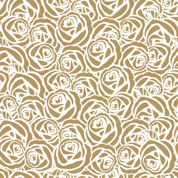 Rose flowers seamless digital hand drawn ink pattern. Poster with different doodles for fabric, wrapping, decoration, greeting card, textiles or t-shirt apparel design — Stock Photo, Image