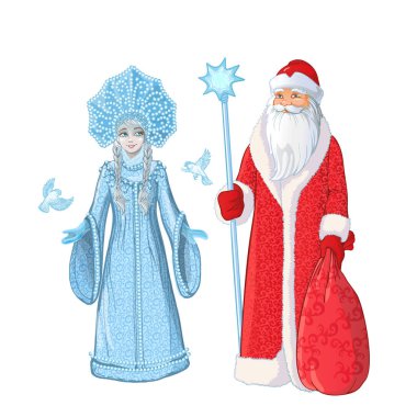 Rus baba Frost olarak da bilinen 