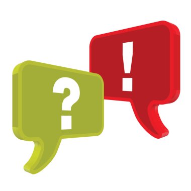 perspektif içinde konuşma balonları 