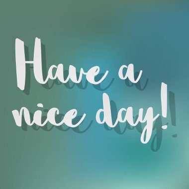 Güzel bir gün vektör Kartpostal var