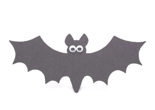 Figurinha Morcego Fundo Branco — Fotografia de Stock