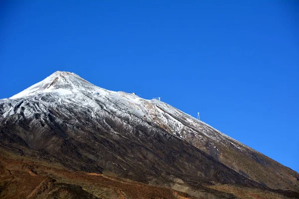 Teide Milli Parkı Dağ Manzarası Tenerife Kanarya Adaları — Stok fotoğraf