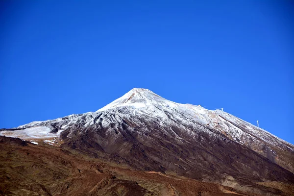 Berglandschap Van Nationaal Park Teide Tenerife Canarische Eilanden — Stockfoto