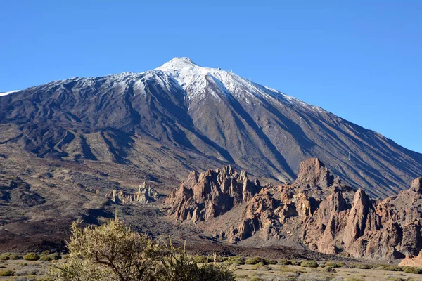 Parco Nazionale Del Teide Montagna Tenerife Isole Canarie Spagna — Foto Stock