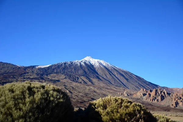 Paesaggio Dal Parco Nazionale Teide Tenerife Isole Canarie Spagna — Foto Stock