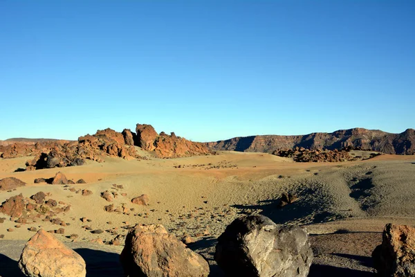 Landskapet Från Nationalparken Teide Teneriffa Kanarieöarna Spanien — Stockfoto