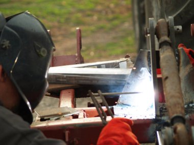 kaynak elektrotları ile