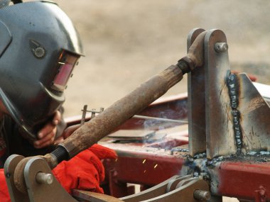 kaynak elektrotları ile