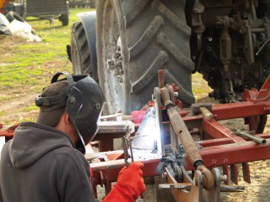 kaynak elektrotları ile