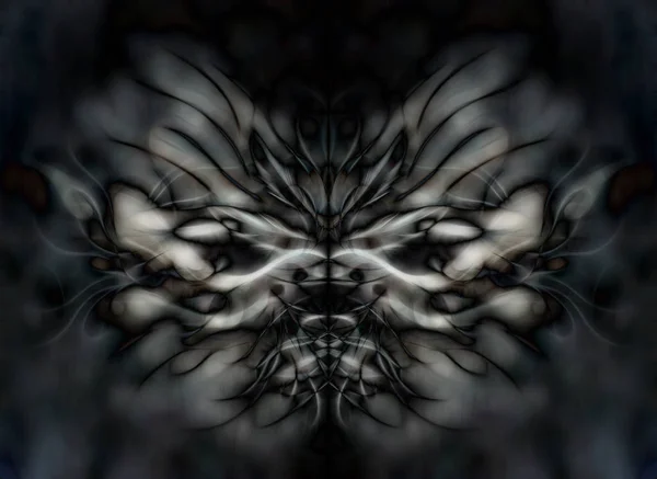 Fondo abstracto de color con estructura fractal filigrana . —  Fotos de Stock