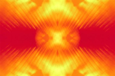 Muz yaprakları dokulu kolaj. Renk efekti.