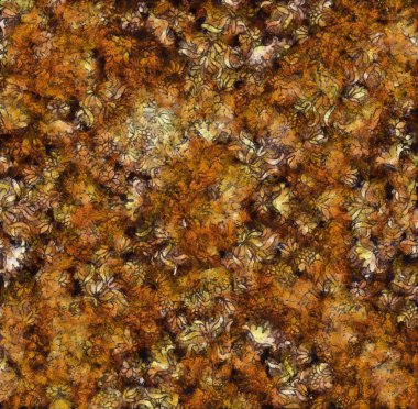 Süslü yapı deseni. Çiçek süsleme arka planı.