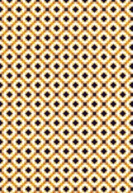 Güzel süslemeli mozaik desen, çiçek desenli arkaplan.