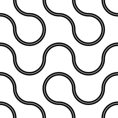 Vektör seamless modeli. Modern şık doku. Yinelenen arka plan