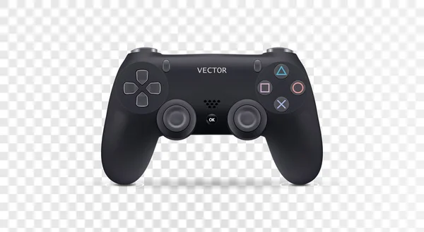 Realistic joystick gamepad. Vector illustration eps10. — Stock Vector
