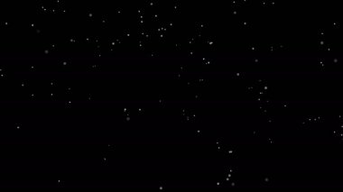 Noktalı anahat soyut dünya haritası. Dünya haritası düşen parçacık nokta pikselbiraraya getirilir. Noktalı dünya haritası animasyonu. 4k Uhd video.