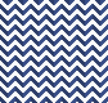 Sembol pikseli zikzak deseni. Vektörsüz arkaplan