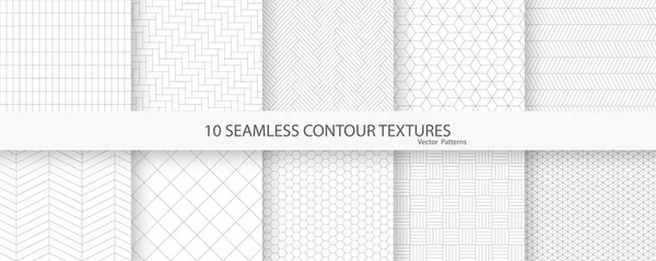 10 tane pürüzsüz dokudan oluşan bir koleksiyon. Geometrik fayanslı süslemeli yaratıcı desenler.
