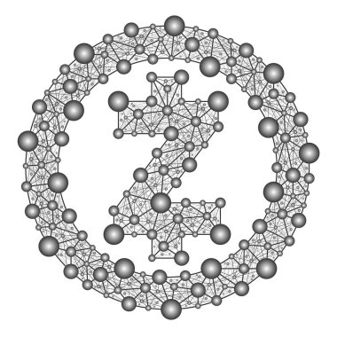 Zcash. Web'den kripto para birimi sembolü