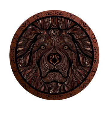 Avustralyalı Çoban 'ın desenlerdeki portresi