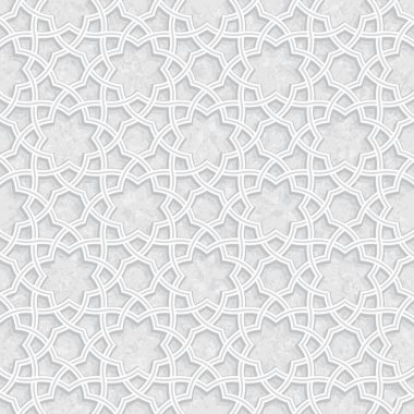 Işık gri Grunge arka plan, vektör çizim ile geometrik çiçek desenli