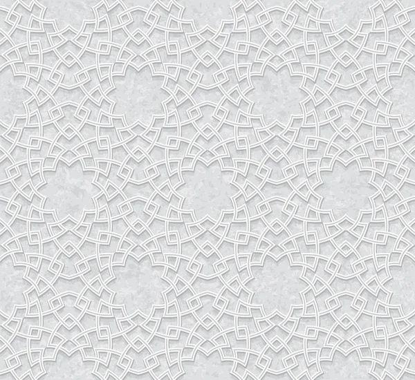 Grunge Açık Gri Arkaplanlı Arabesk Deseni, Vektör Resimleri