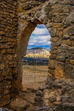 Görüntü Recopolis İspanya yılında Ortaçağ Kilisesinin kalıntıları
