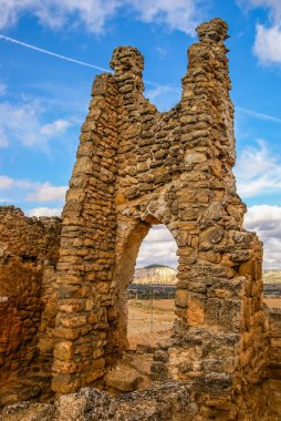 Görüntü Recopolis İspanya yılında Ortaçağ Kilisesinin kalıntıları