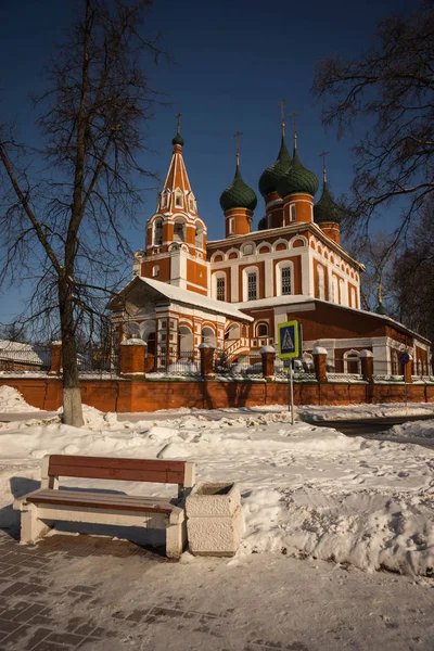 Imagen Iglesia Del Arcángel Miguel Yaroslavl Rusia — Foto de Stock