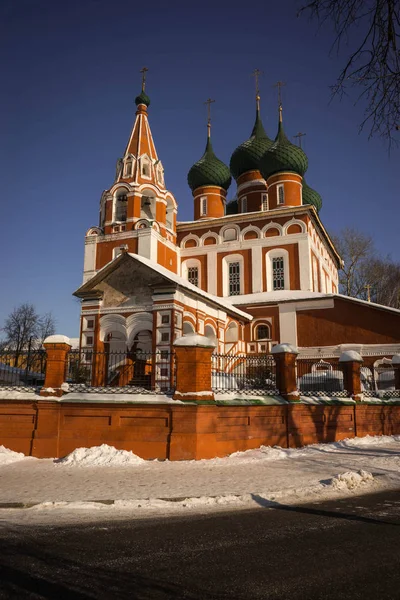 Imagen Iglesia Del Arcángel Miguel Yaroslavl Rusia — Foto de Stock