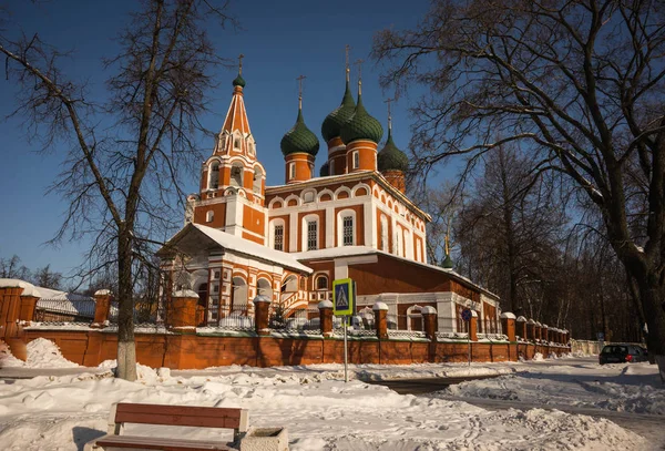 Imagen Iglesia Del Arcángel Miguel Yaroslavl Rusia — Foto de Stock