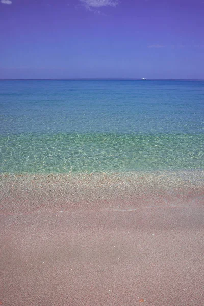 Изображение Песчаного Пляжа Оленевке Крымские Мальдивы Крыму — стоковое фото