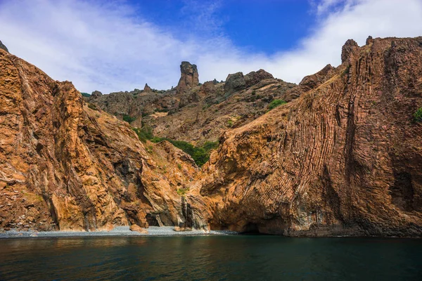 Image Seascape Koktebel Mountain Karadag Crimea Royalty Free Stock Images