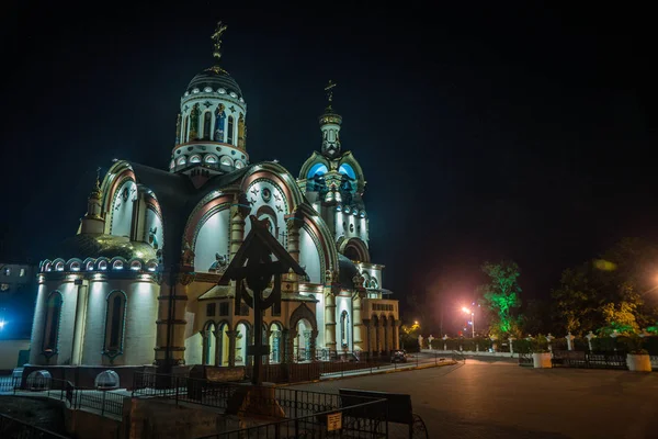 Temple Vladimir Equal Apostolic Street Vinogradnaya Sochi Russia — Stock Photo, Image