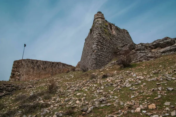 Image Château Médiéval San Leonarsdo Yaque Soria Castilla Leon Espagne — Photo