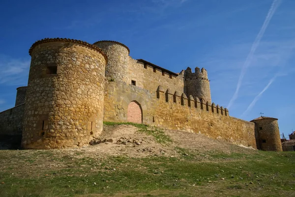 Görüntü Ortaçağ Kalesi Almenar Soria Castilla Leon Spanya — Stok fotoğraf
