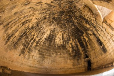 Mycenae Yunanistan Peloponnese üzerinde Antik Yunan mezar kalıntıları