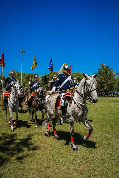 Lisboa Portugal Julio 2009 Desfile Caballos Lisboa Portugal — Foto de Stock