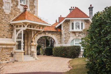 Görüntü güzel cityscape, Biarritz, Fransa