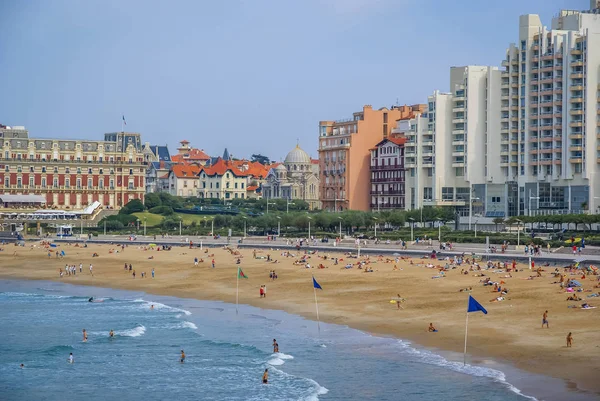 Görüntü Güzel Cityscape Biarritz Fransa — Stok fotoğraf