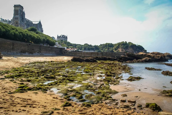 Image Beautiful Seascape Biarritz France — Stock Photo, Image