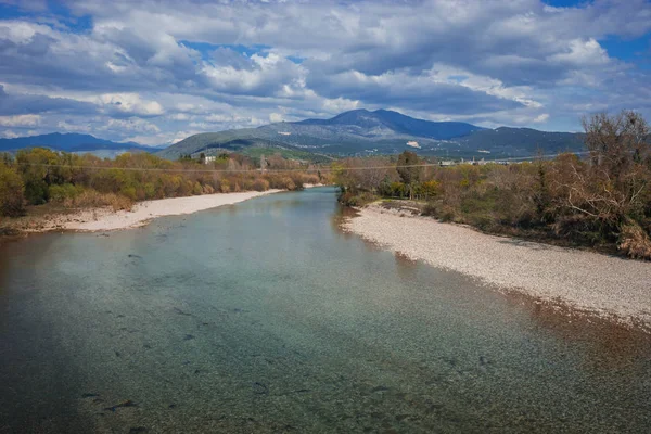 Malerisches Bild Des Flusses Arathos Arta Griechenland — Stockfoto