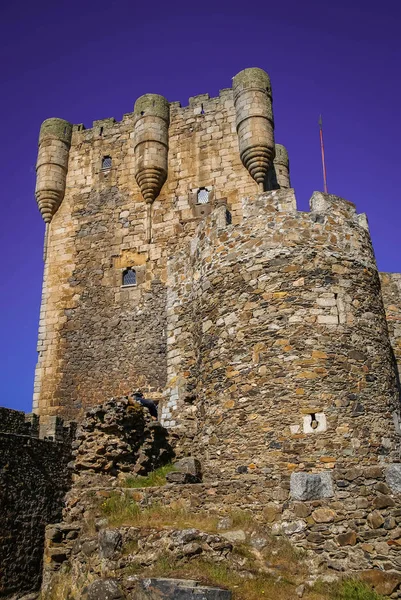 Afbeelding Van Ruïnes Van Oude Kasteel Monleon Castilla León Spanje — Stockfoto