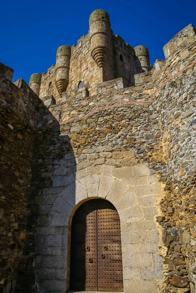 Afbeelding Van Ruïnes Van Oude Kasteel Monleon Castilla León Spanje — Stockfoto