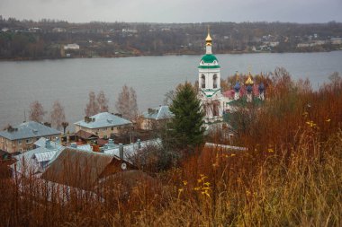 Görüntü St. Barbara'nın Kilisesi Ples, Ivanovo Region, Rusya Federasyonu