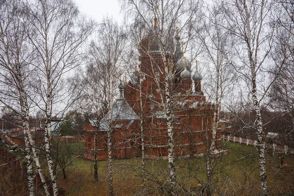 Bilden Tempel För Att Hedra Jungfru Alla Sorger Glädje Furmanov — Stockfoto