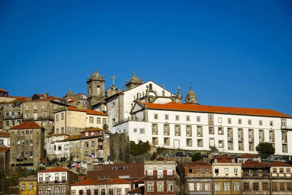 Imagem Panorâmica Cidade Porto Portugal — Fotografia de Stock