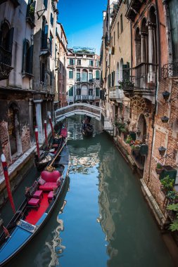 İmge-in pitoresk kanalları Venedik İtalya