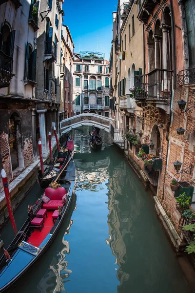 İmge-in pitoresk kanalları Venedik İtalya